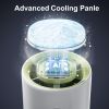 Mini Personal Portable, Turbo Hand Fan with 1-100 Speed Adjustable USB Rechargeable, Powerful Instant Cooling  for Travel, Outdoor