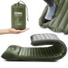 Inflatable Sleeping Mat, Pad With Pillows; Waterproof Lightweight Mattress; Folding Bed Cushion For Backpack Travel Hiking Camping