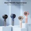Portable Handheld Turbo Fan, Mothers Day Gifts for Mom, Her, Women, Girl, Cool Metal Body, Rechargeable Battery Personal Fan