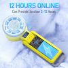 Upgraded Portable Handheld Fan with 60°F Ice Cooling, Up tp 12Hrs Personal Fans Portable Rechargeable